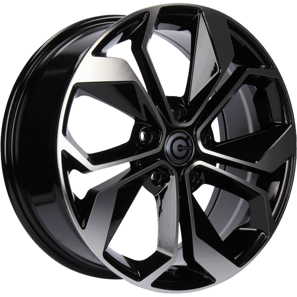 Carbonado Raptor Black Polished 6,50x15 5x114,30 ET40,00