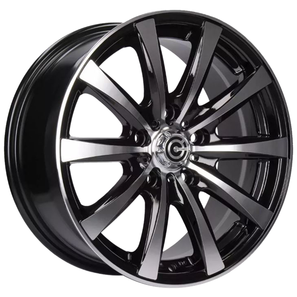 Carbonado Raven Black Polished 6,00x14 4x98,00 / 4x100,00 ET35,00