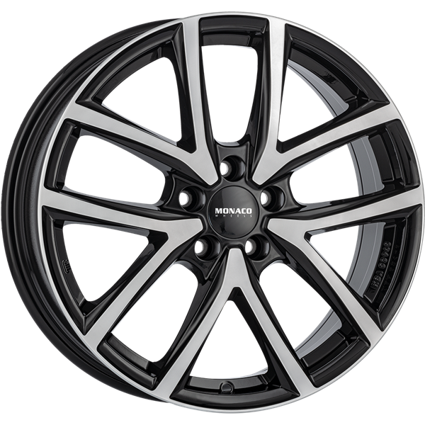 MONACO CL2 Black Polished 6,50x16 5x114,30 ET45,00