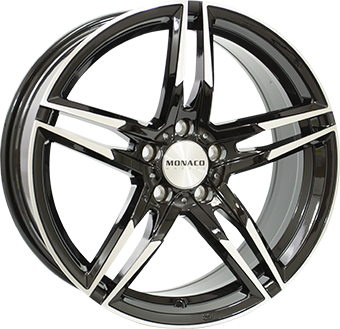 MONACO Grand Prix Black Polished 7,50x17 5x112,00 ET45,00